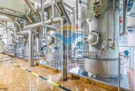 Fractionation φοινικέλαιου RBD ξηρός εξοπλισμός 3m ανατίναξη άμμου ύψους ακροφυσίων