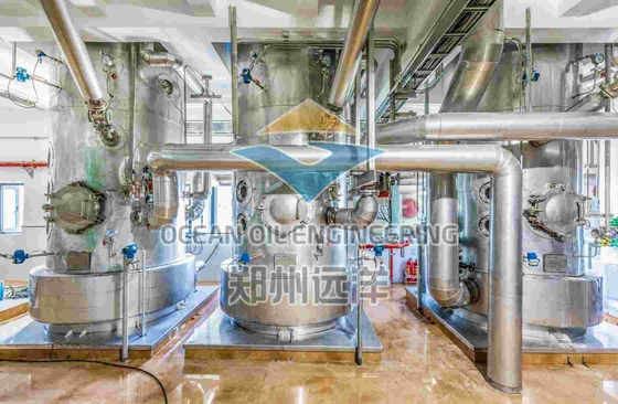 Ηλεκτρική γραμμή παραγωγής biodiesel θέρμανσης με την ενέργεια - η αποταμίευση προσάρμοσε 500 τόνους/ημέρα