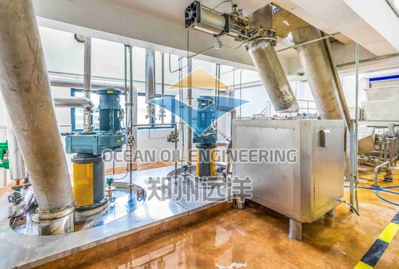 Γραμμή παραγωγής biodiesel ανοξείδωτου 10 - 500 τόνοι ανά ημέρα αυτόματοι