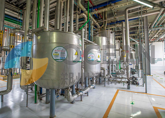 10-1500TPD συνεχής χημικός σχεδιασμός προγράμματος εγκαταστάσεων καθαρισμού
