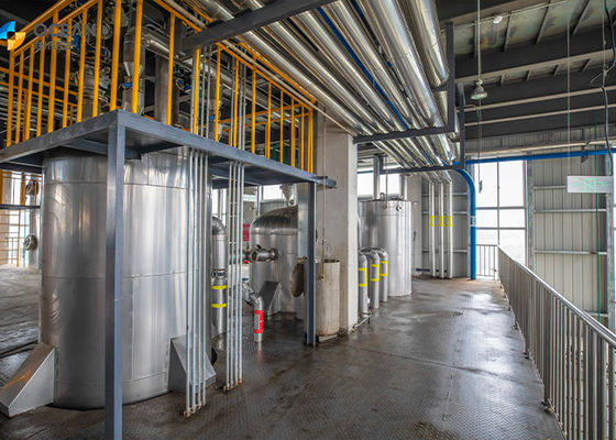 Fractionation γραμμή παραγωγής λαδιού μαγειρέματος απομάκρυνσης κεριού πλήρως αυτόματη