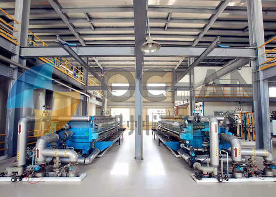 Fractionation λαδιού μηχανών Τύπου φίλτρων μεμβρανών πλαισίων πιάτων εξοπλισμός