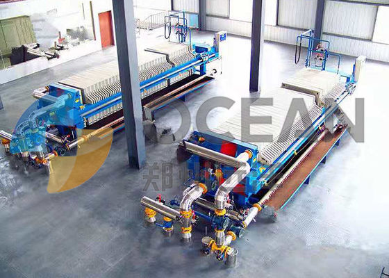 Fractionation λαδιού μηχανών Τύπου φίλτρων μεμβρανών πλαισίων πιάτων εξοπλισμός