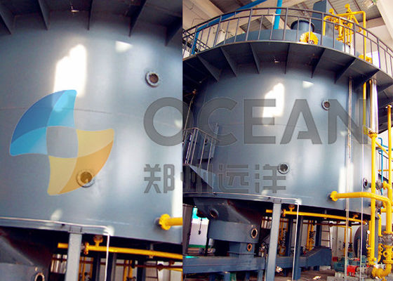 Περιστραφείτε εξολκέων ρυζιού πίτουρου τη διαλυτική πλήρη εξαγωγή δομών εγκαταστάσεων απλή