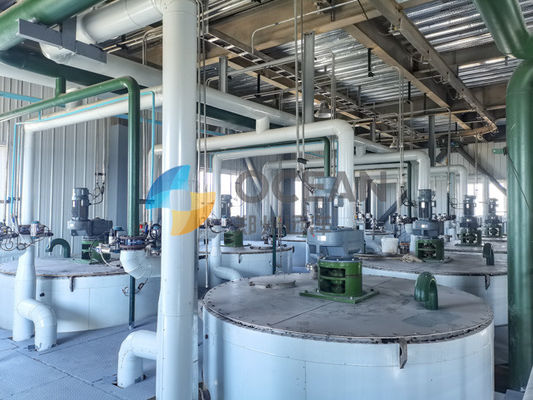 Εξοπλισμός ISO9001 απομαργαρίνωσης και απομάκρυνσης κεριού ηλιέλαιων