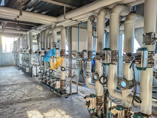Πλήρως αυτόματος χημικός καθαρισμός του λαδιού 1000-1500 τόνοι/ημέρα
