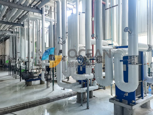 Αυτόματες εδώδιμες εγκαταστάσεις 20-500 τόνοι/ημέρα διυλιστηρίων πετρελαίου ανοξείδωτου